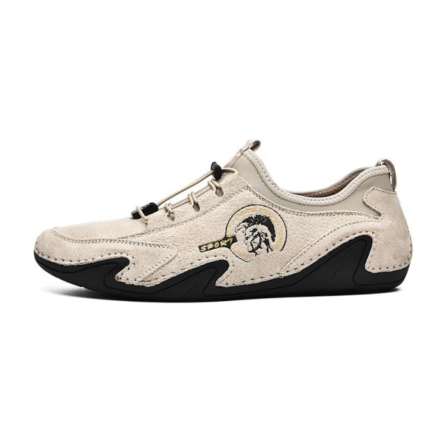 New Fashion Casual Shoes - Leather Men's Shoes - Men Flats Moccasins Comfortable Driving Shoes (MSC2A)(MSC2)(MSC1)(F12)