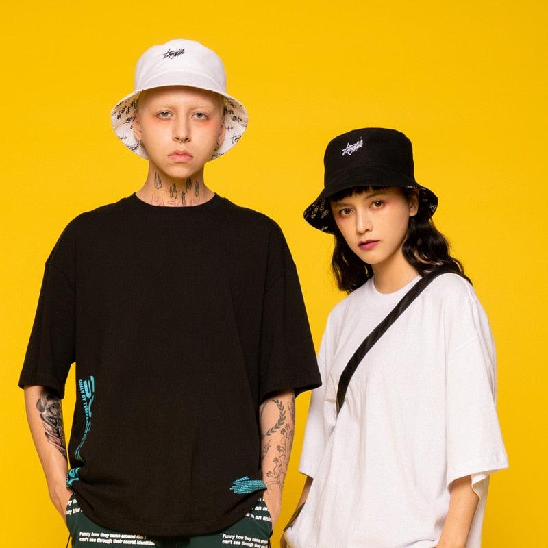 New Unisex Fashion Summer Reversible Round Top Sunscreen Fisherman Cap (2U102)