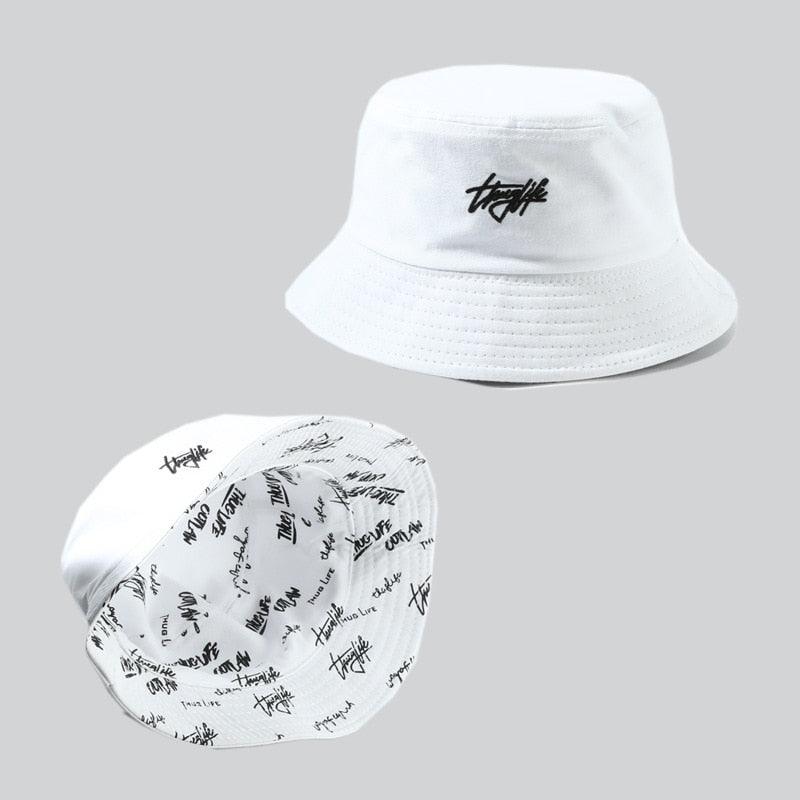 New Unisex Fashion Summer Reversible Round Top Sunscreen Fisherman Cap (2U102)