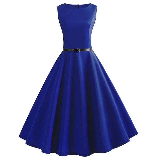 Nice Summer Dress - Women Robe Vintage Dress - Butterfly Print Big Swing - Rockabilly Pin Up Party Dresses (BWM)(WS06)(BCD1)(F30)(F35)