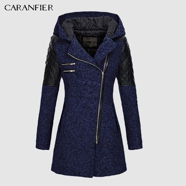 Cute Women Warm Slim Thick Jacket - Overcoat Winter Outwear - Hooded Zipper Coat - Women's Down Jacket (D23)(D20)(TB8A)(TB8B)(TP3)