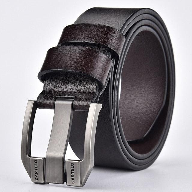 New men's Leather Pin Buckle Belt - Casual Fashion Classic Belt (MA1)