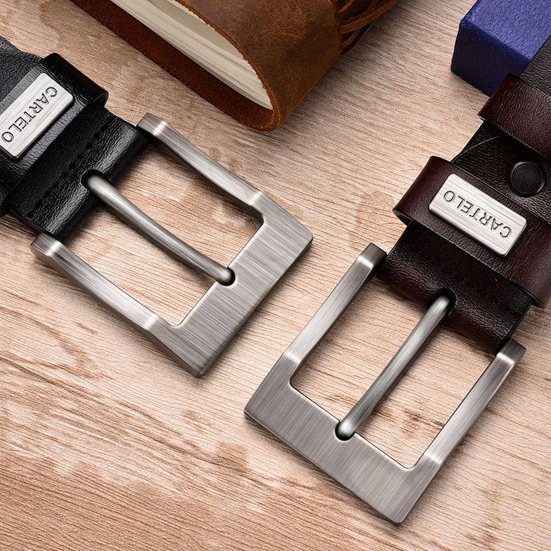 New men's Leather Pin Buckle Belt - Casual Fashion Classic Belt (MA1)