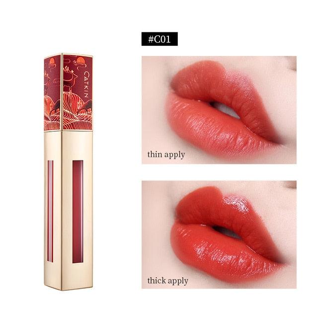 💗Liquid Lipstick💗 Lip Gloss Lightness Semimatte Waterproof Long Lasting Satin Nourish Moisturizing Smooth Soft (M3)(1U86)