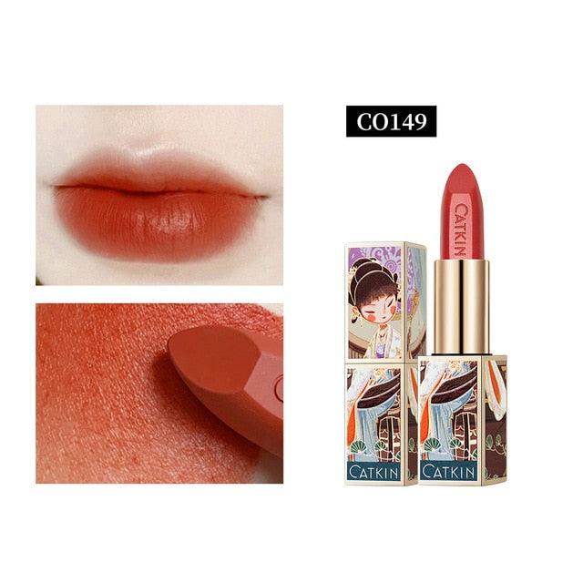💗Rouge Matte Lipstick, Waterproof Long Lasting Satin Nourish Moisturizing Smooth Soft 0.13 💗 (M3)(1U86)