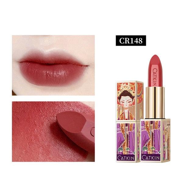 💗Rouge Matte Lipstick, Waterproof Long Lasting Satin Nourish Moisturizing Smooth Soft 0.13 💗 (M3)(1U86)