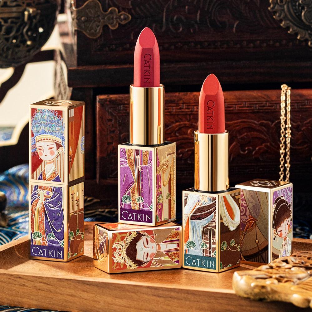 💗Rouge Matte Lipstick, Waterproof Long Lasting Satin Nourish Moisturizing Smooth Soft 0.13 💗 (M3)(1U86)