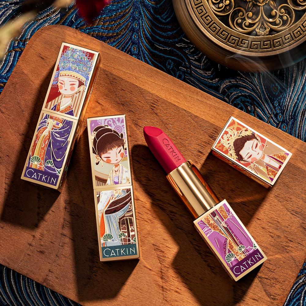 💗Rouge Matte Lipstick, Waterproof Long Lasting Satin Nourish Moisturizing Smooth Soft 0.13 💗 (M3)(1U86)