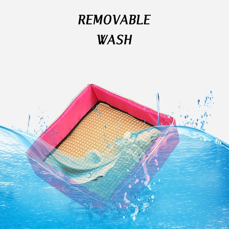 Cooling Pet House Dog Bed for Dogs Cat - Small Animals Products (D75)(9W3)