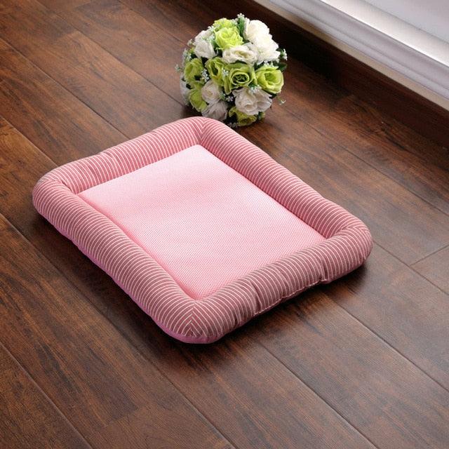 Trending Dog Cooling Mat - Pet Ice Pad Teddy Mattress - Summer Keep Cool Ice Silk Cooling Dog Mat (D74)(5W3)(6W3)