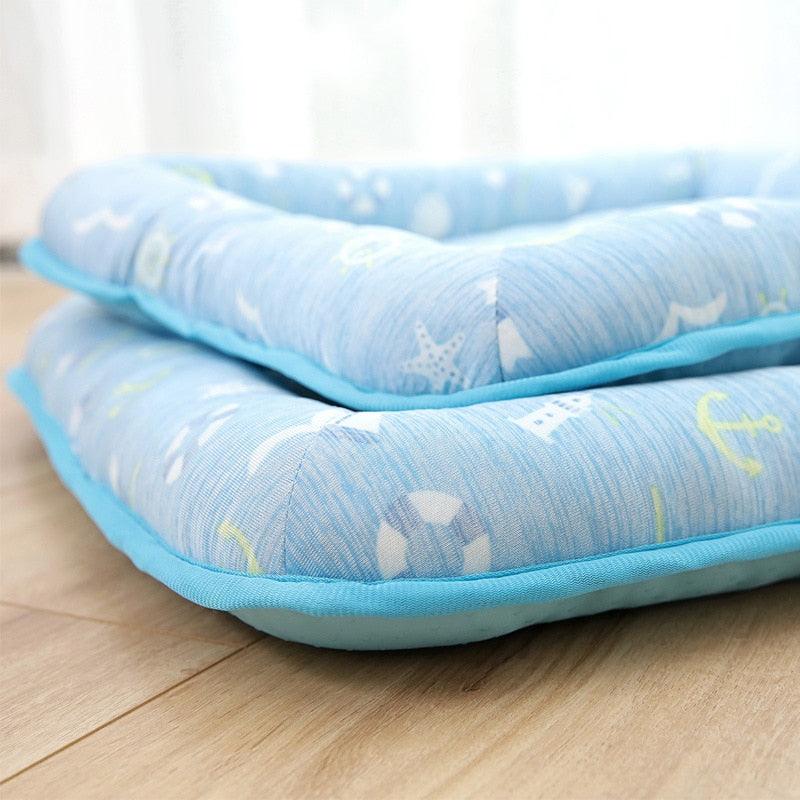 Great Dog Cooling Mat - Pet Ice Pad Teddy Mattress Pet Cool Mat Bed (6W3)(5W3)(F74)