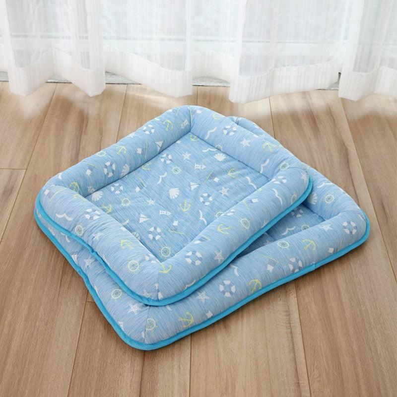 Great Dog Cooling Mat - Pet Ice Pad Teddy Mattress Pet Cool Mat Bed (6W3)(5W3)(F74)