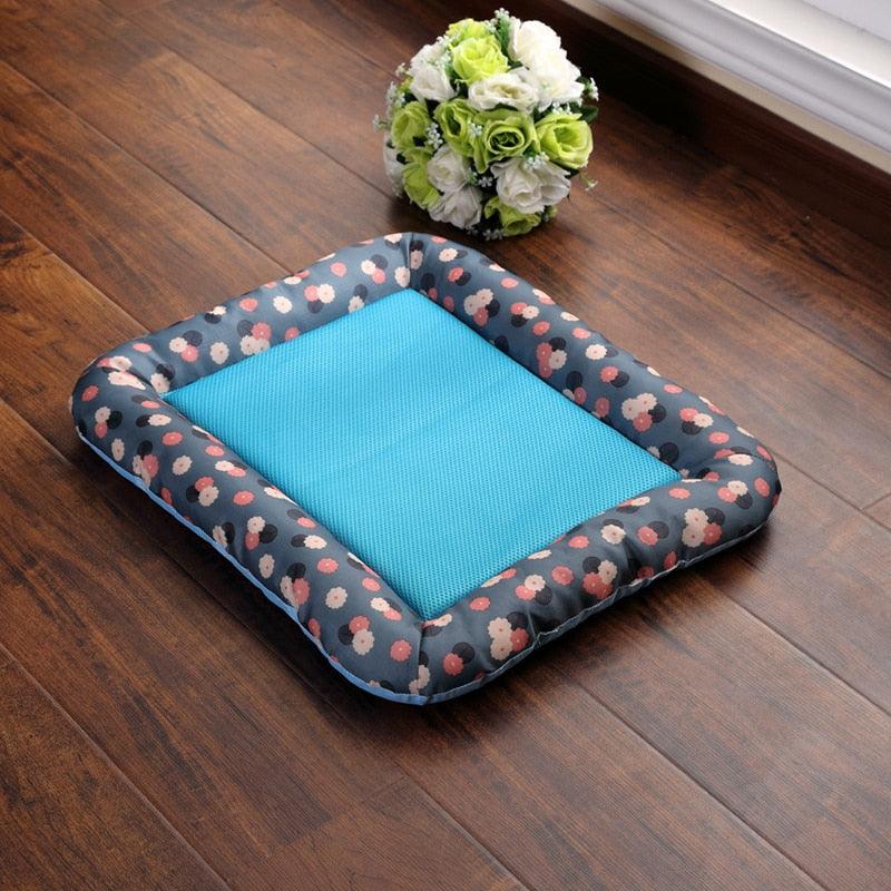 Trending Dog Cooling Mat - Pet Ice Pad Teddy Mattress - Summer Keep Cool Ice Silk Cooling Dog Mat (D74)(5W3)(6W3)
