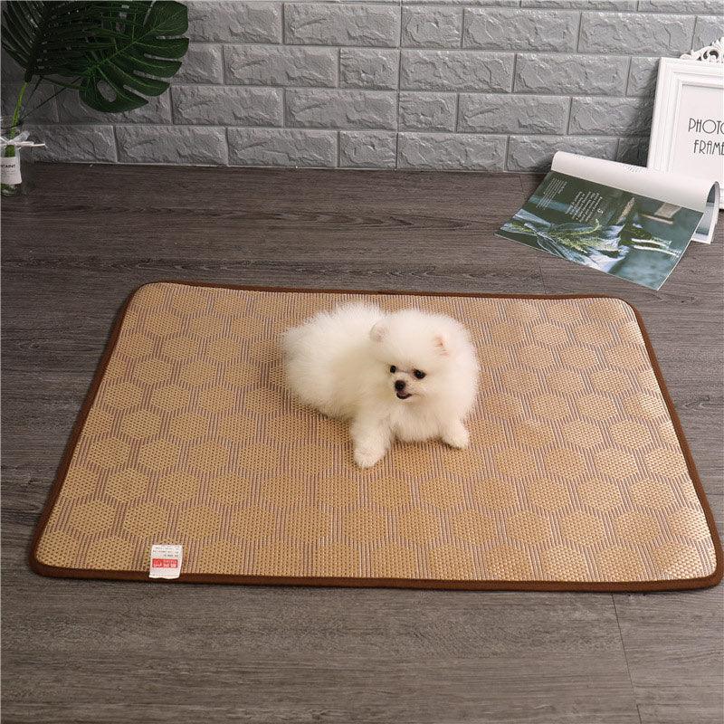 Dog Cooling Mat - Pet Ice Pad - Teddy Mattress Pet Cool Mat - Summer Keep Cool Pet Cooling Mat (5W3)(6W3)(F74)