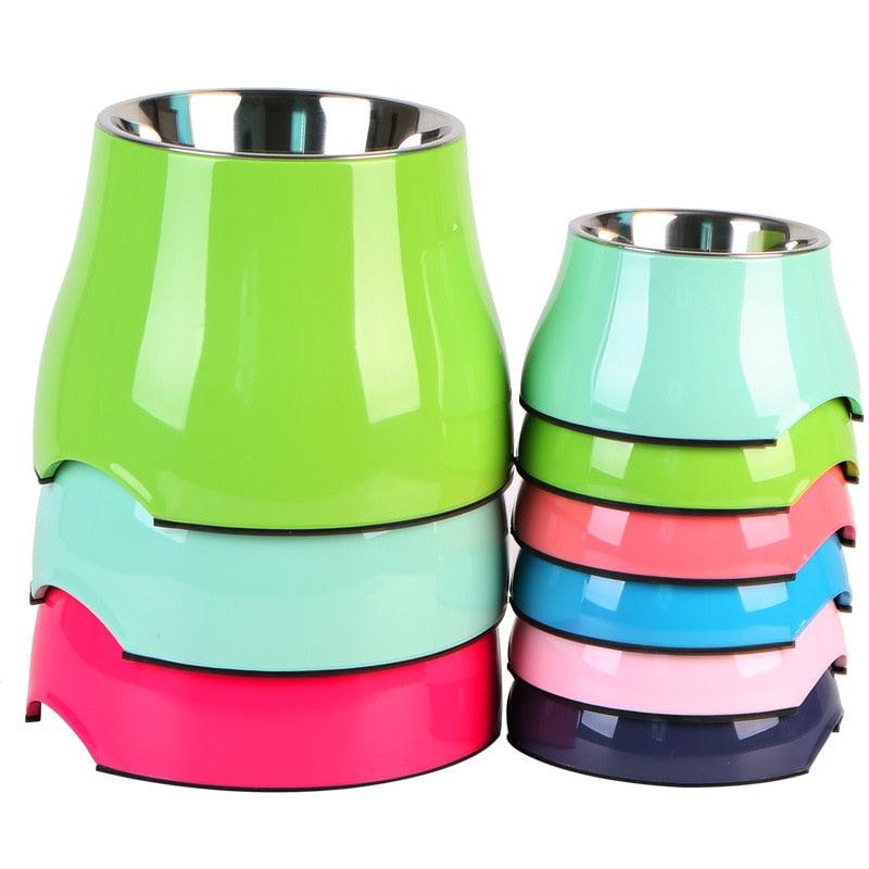 Great Dog Feeder Drinking Bowls for Dogs Cats- Pet Food Bowl (D75)(2W4)(6W1)