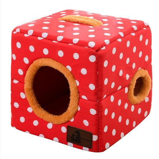 Cat Pet House - Bed For Dogs Cats Small Animals Products (D75)(9W3)(8W3)