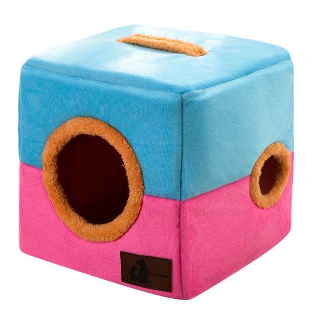 Cat Pet House - Bed For Dogs Cats Small Animals Products (D75)(9W3)(8W3)
