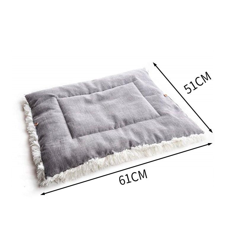 Pet Plush House Products - Dual Use Bed For Dogs Cats Small Animals (9W3)(F75)