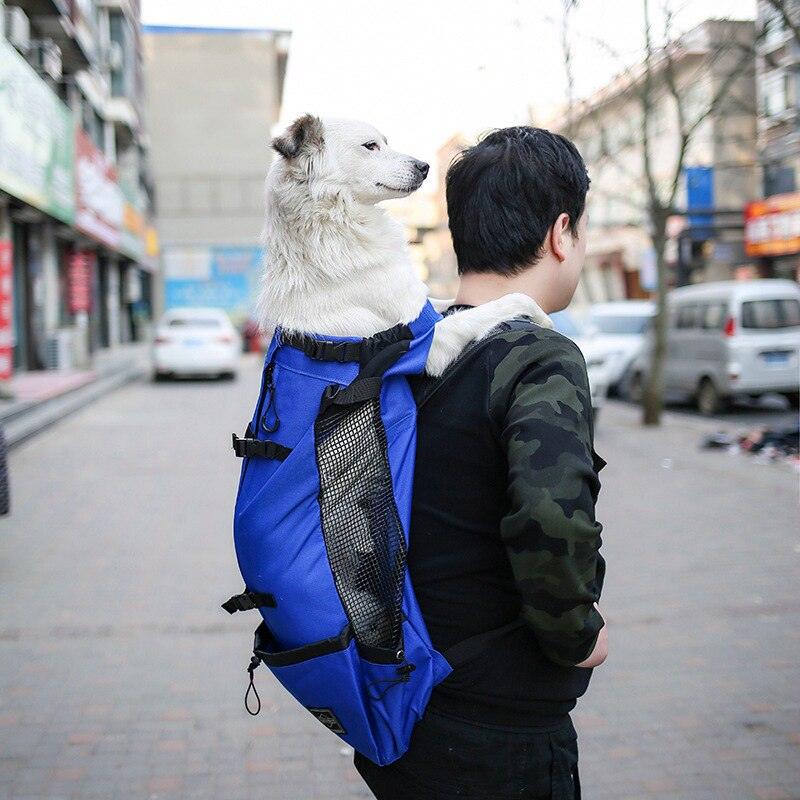 Pet Carriers Carrying Small Large Cats Dogs Backpack - Dog Transport Bag (5LT1)(F106)