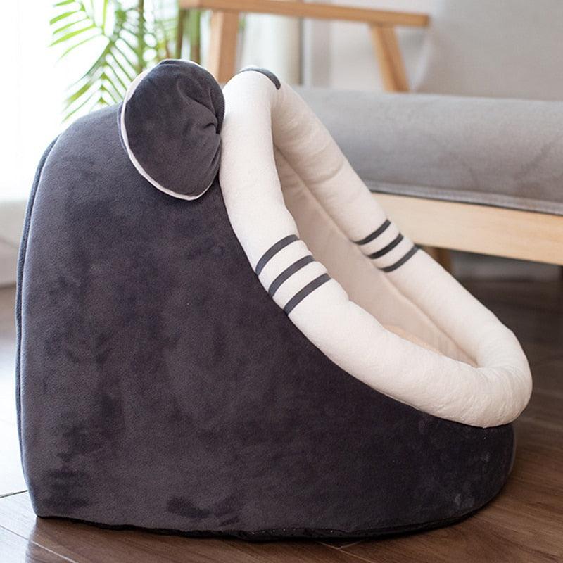 Gorgeous Soft Pet House Cat Bed - Cute Solid Soft Warm Bed (9W3)(F75)