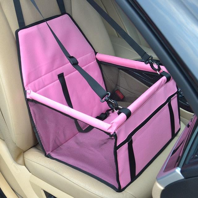 Travel Dog Car Seat Cover - Folding Hammock Pet Carriers Bag (1U89)(3LT1)