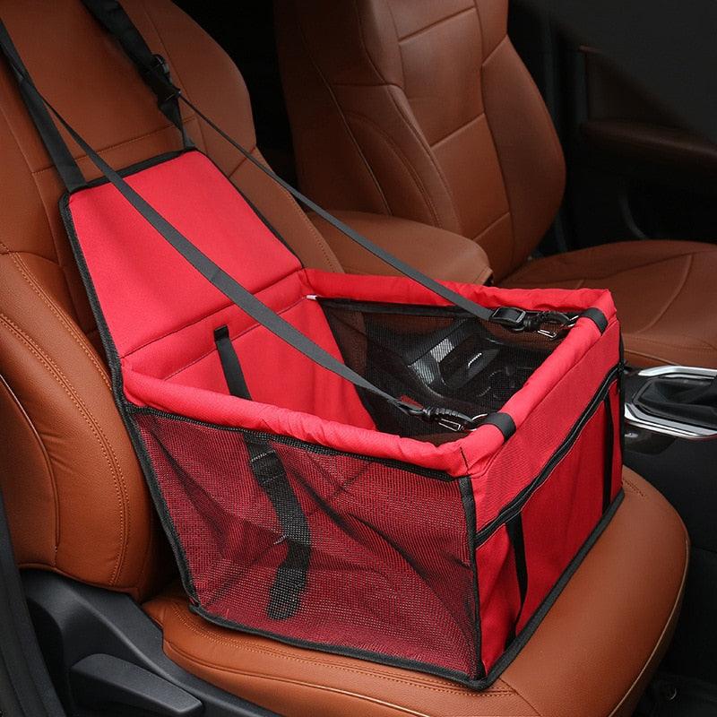 Travel Dog Car Seat Cover - Folding Hammock Pet Carriers Bag (1U89)(3LT1)