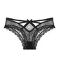 Sexy Transparent Gorgeous Panties - Women's Lace Low Waist Briefs Hollow Out Underwear (TSP1)(F28)