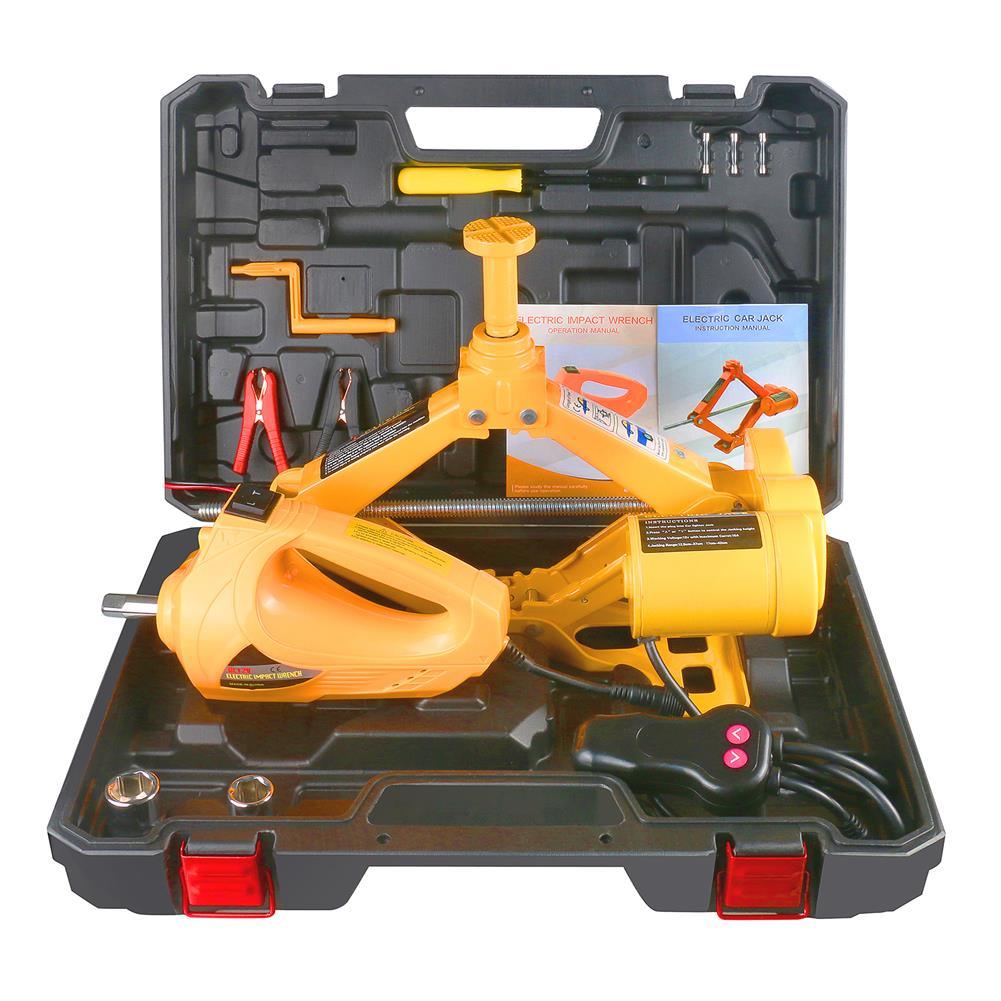 Car Jacks 3Ton 12V DC Automotive Electric Jack Lifting Car SUV Emergency Equipment (CT6)(1U60)