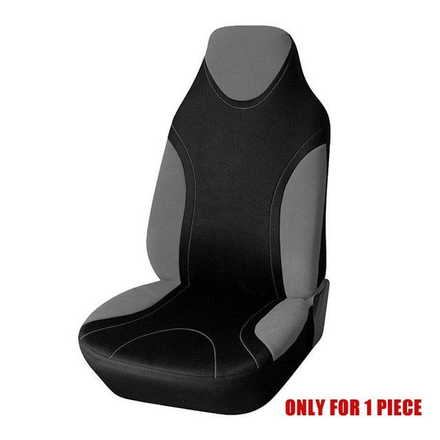 Car Seat Covers - Fit Most Car, Truck, SUV, or Van - 100% Breathable With 2 mm Composite Sponge Polyester Cloth (7WH1)(F89)