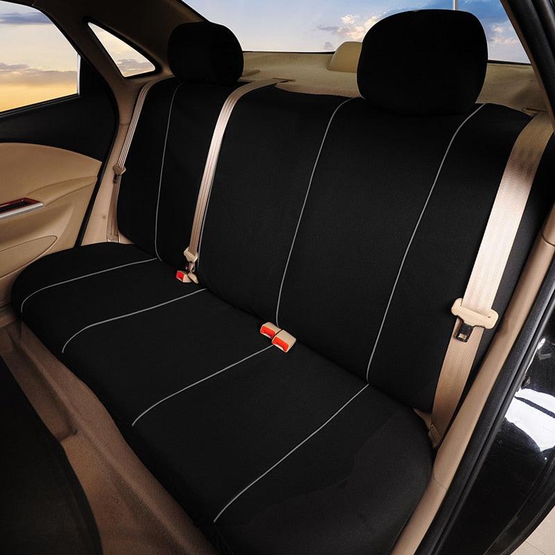 Car Seat Covers - Fit Most Car, Truck, SUV, or Van - 100% Breathable With 2 mm Composite Sponge Polyester Cloth (7WH1)(F89)