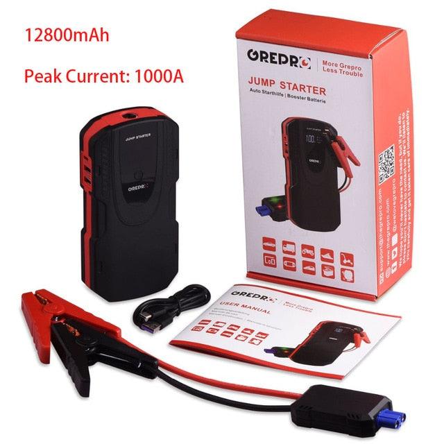 Car jump starter power bank 18000mAh 2000A Car Buster - Powerful with LED Light (CT6)(3U60)(F60)