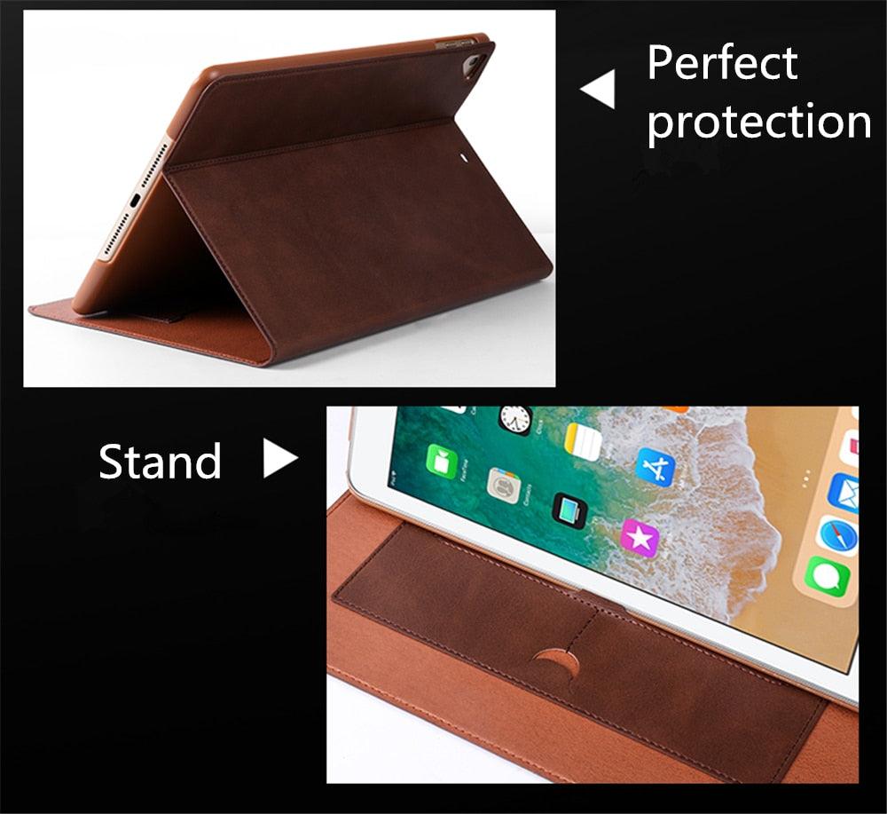Trending Case For ipad 2018 9.7 Case Ultra Thin Auto Sleep Wake Up Stand Leather Cover For ipad 2018 9.7 Air 2 9.7 Pro 9.7 Case (TLC3)(F47)