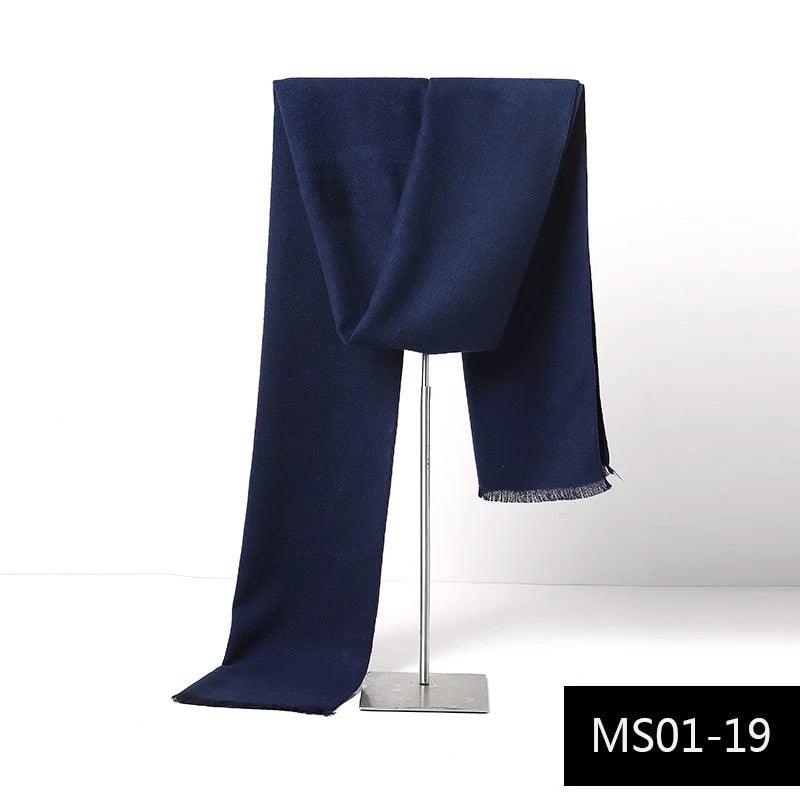 Casual Design Scarves - Tassel Winter Men's Cashmere Scarf - Warm Neckerchief Cashmere-like Scarves (MA7)(F103)