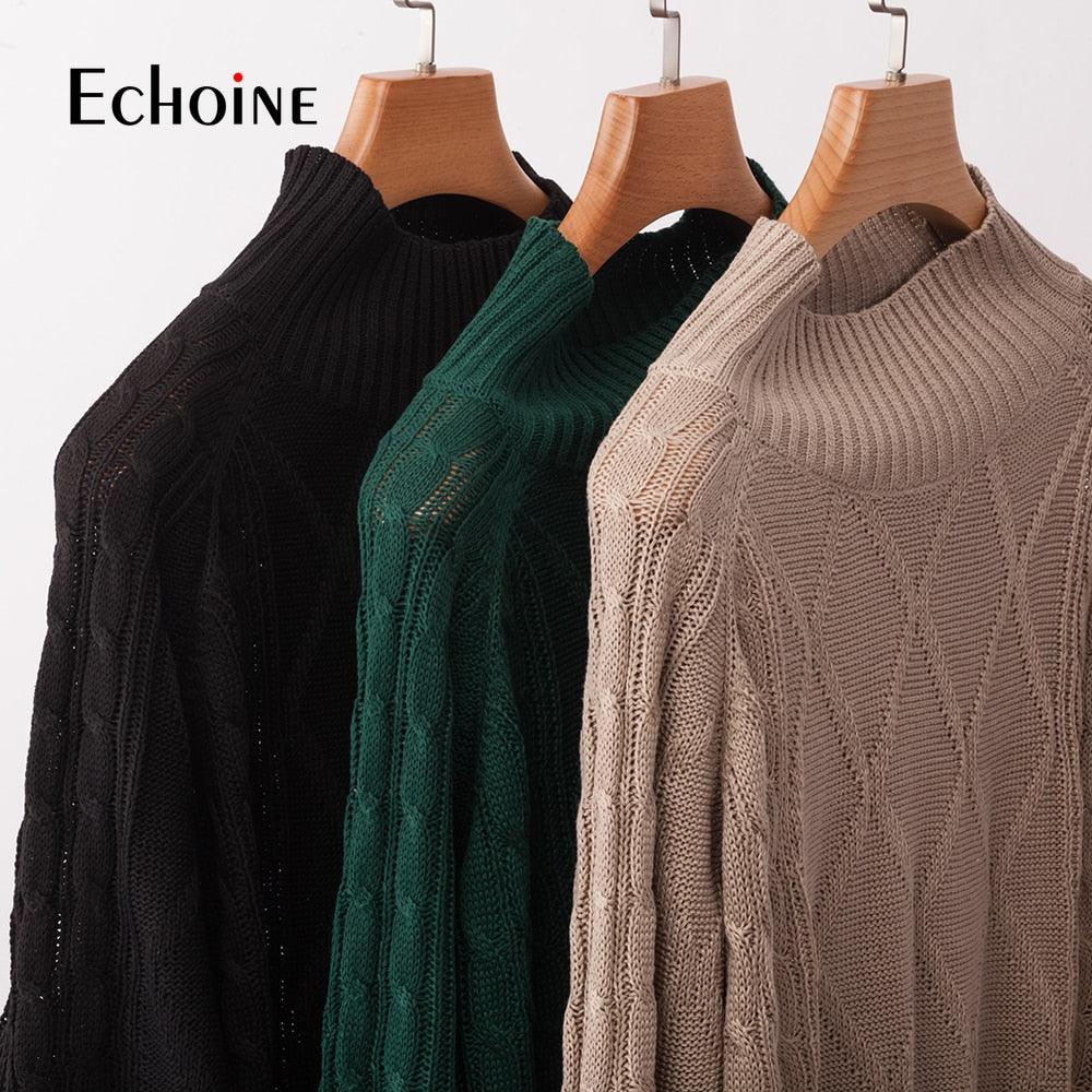Gorgeous Casual Fashion Autumn Solid Women Sweater - Fashion Loose Full Sleeve Pullovers And Sweater (2U23)