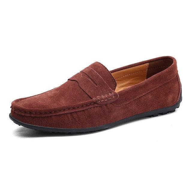 Trending Casual Shoes - Men's Loafers Leather Boat Shoes - Luxury Handmade (MSC2)(MSC4)(MSB4A)(F12)