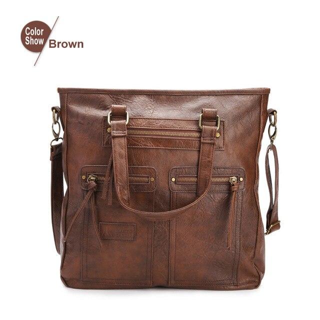 Casual Tote Bag - Women Vintage Briefcase Style - Crossbody Package (WH4)(WH2)(F43)