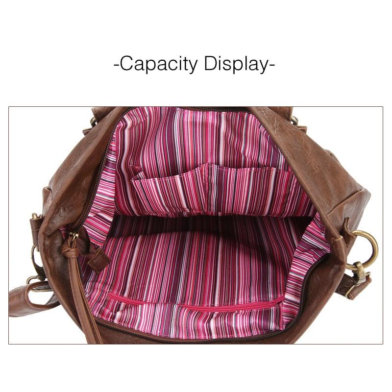 Casual Tote Bag - Women Vintage Briefcase Style - Crossbody Package (WH4)(WH2)(F43)