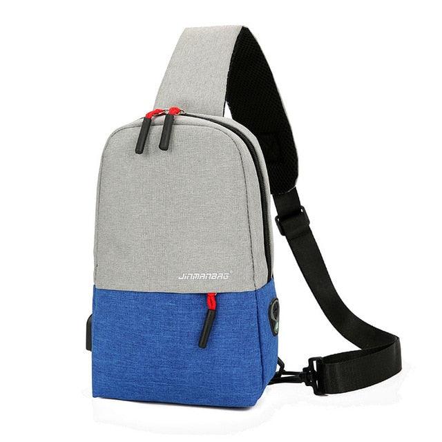 New Casual Patchwork Waterproof Shoulder Multifunctional Bags - Sport Outdoors (2U79)