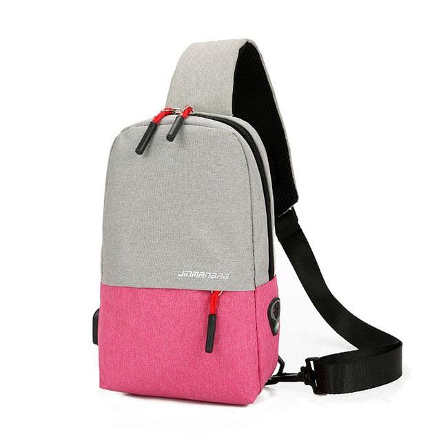 New Casual Patchwork Waterproof Shoulder Multifunctional Bags - Sport Outdoors (2U79)