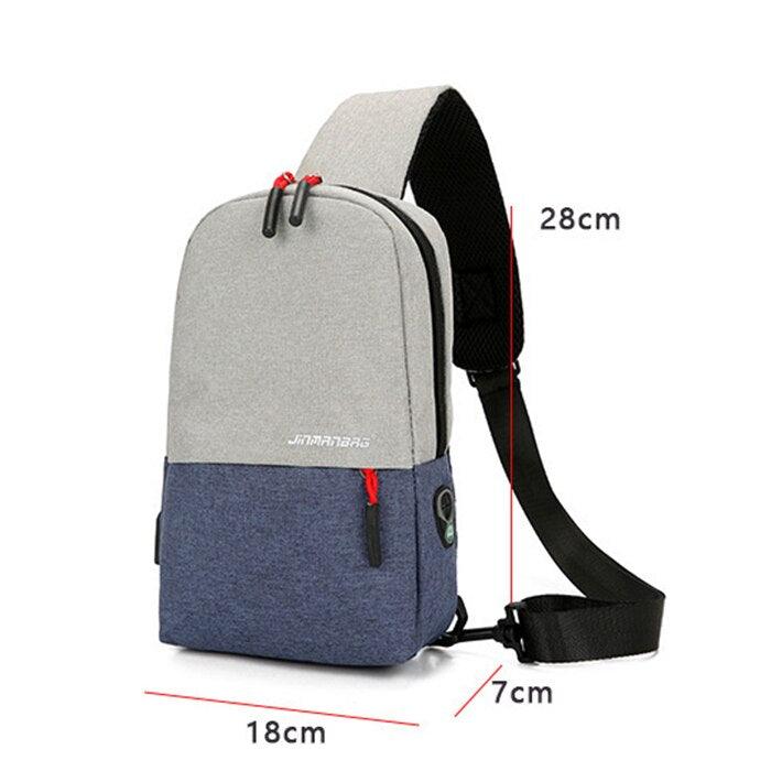 New Casual Patchwork Waterproof Shoulder Multifunctional Bags - Sport Outdoors (2U79)