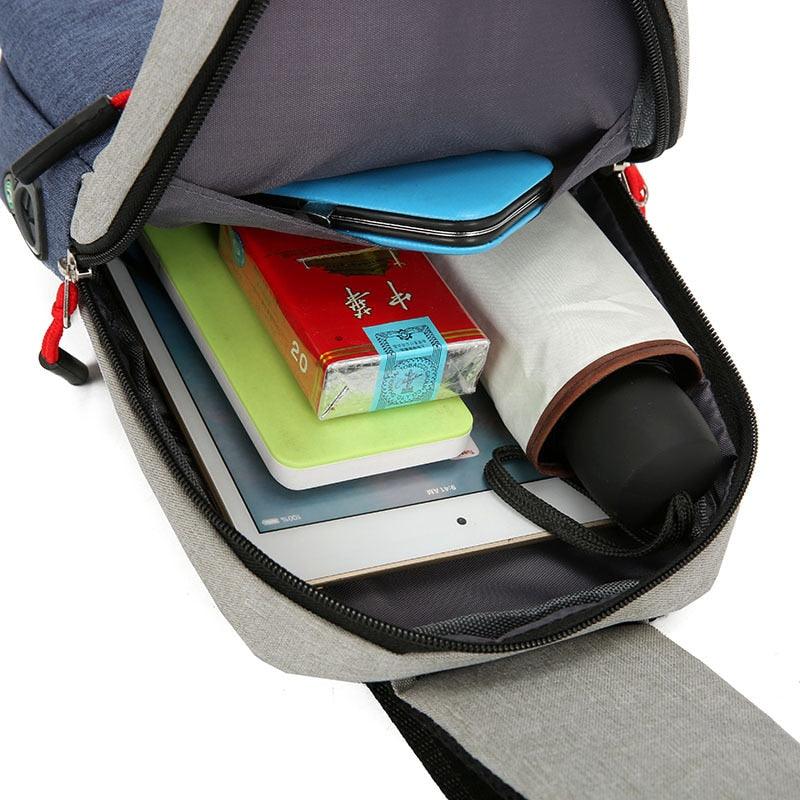 New Casual Patchwork Waterproof Shoulder Multifunctional Bags - Sport Outdoors (2U79)