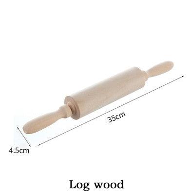 Christmas Deer Cartoon Baking Rolling pin Cake Biscuit Fondant Dough Engraved Roller - Fortune Cookies - Cookie Day(D61)(AK4)(AK2)