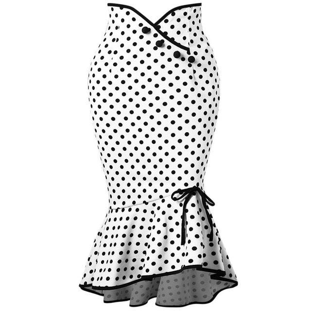 Amazing Models Casual Button Lace Printing Skirt - Sexy Fresh Sweet Wave Skirt (D23)(D20)(TB7)(TP6)
