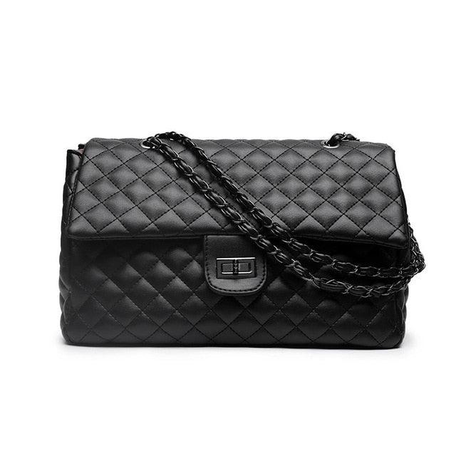 Classic Diamond Pattern Women Plaid Messenger Bag - Shoulder Luxury Lady Handbag (WH6)(WH1)