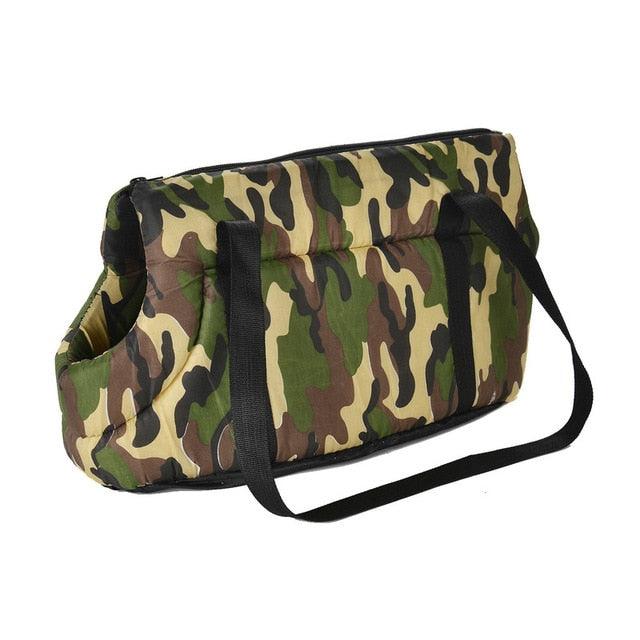 Classic Pet Carrier - Small Dogs Cozy Soft Puppy Cat Dog Bags -Outdoor Travel Pet Sling Bag (5LT1)