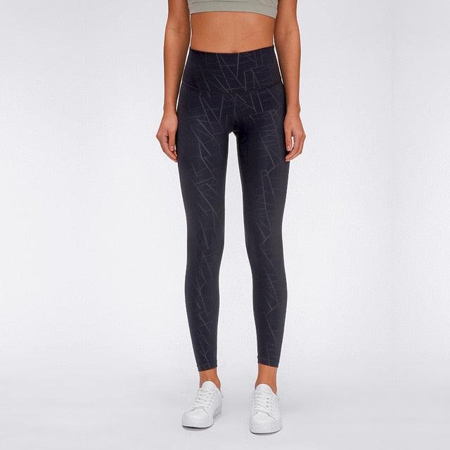 Gorgeous High Waist Tight Fitness Yoga Pant - Elastic Energy Gym Wear - Workout Sport Fitness Women Leggings (BAP)(TBL)(F24)