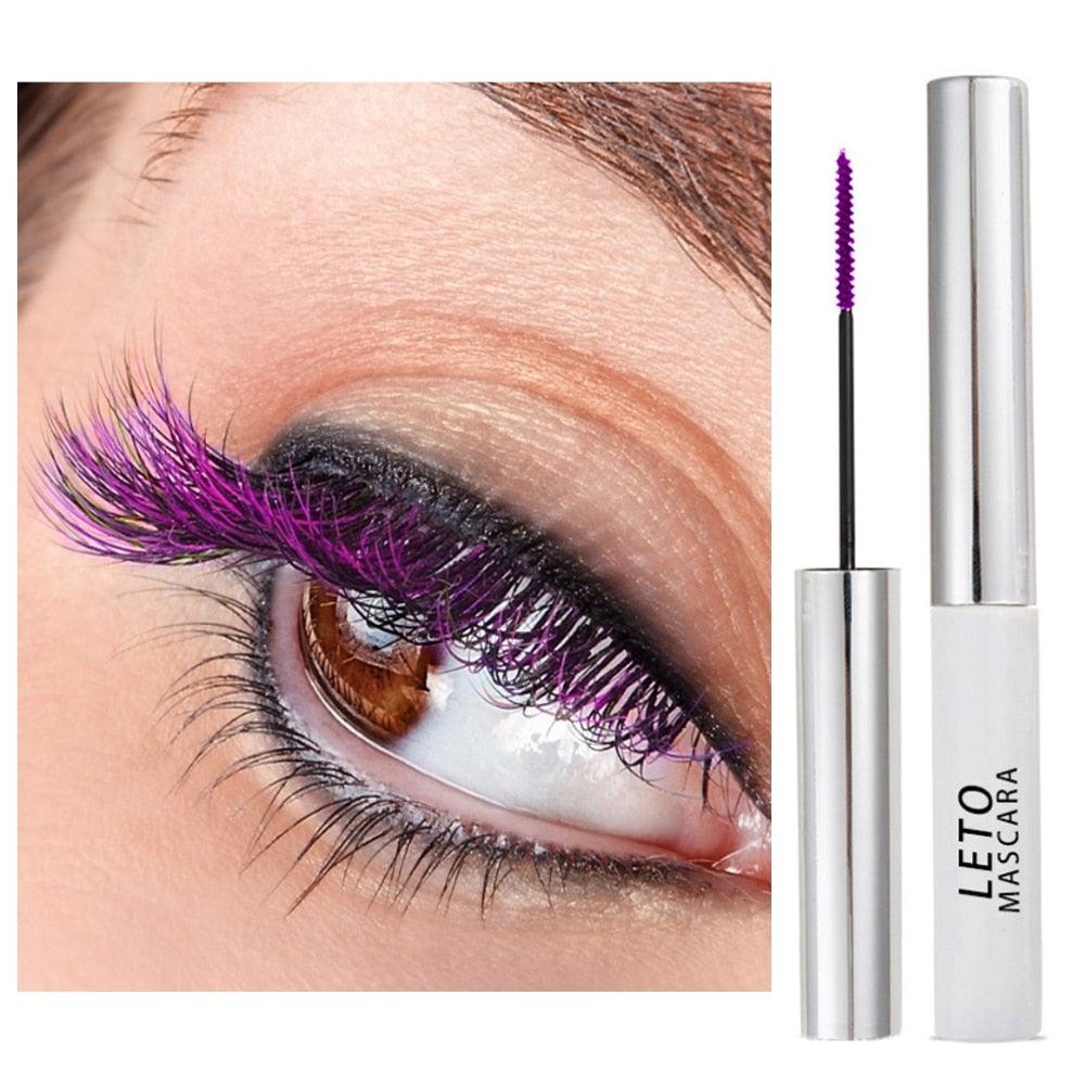 Color Mascara Waterproof Long-lasting Curling Lengthening Eyes Lashes Makeup Mascara 5ml (M2)(1U86)