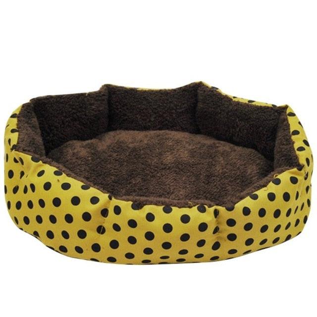 Great Colorful Leopard Print Pet Cat And Dog Bed Mats - Washable Warm Kennels Doghouse (4W3)(6W3)