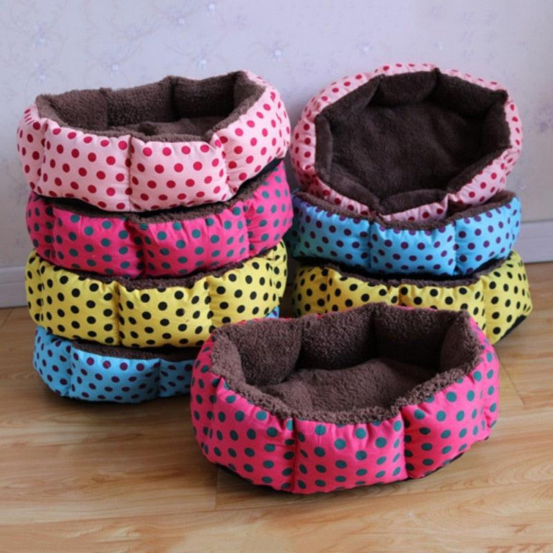 Great Colorful Leopard Print Pet Cat And Dog Bed Mats - Washable Warm Kennels Doghouse (4W3)(6W3)