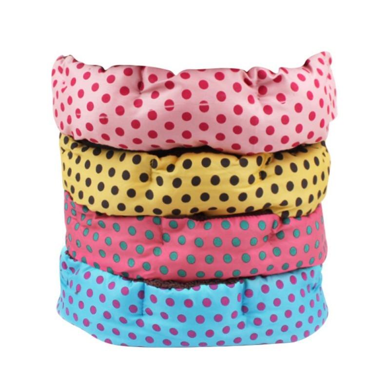 Great Colorful Leopard Print Pet Cat And Dog Bed Mats - Washable Warm Kennels Doghouse (4W3)(6W3)